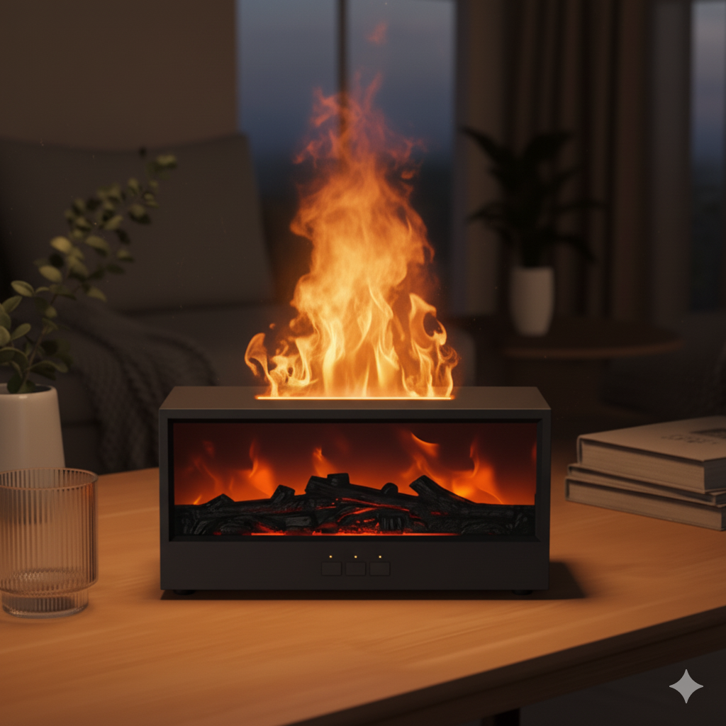 KOMINEXX - Nawilżacz Powietrza W Kominkowym Stylu